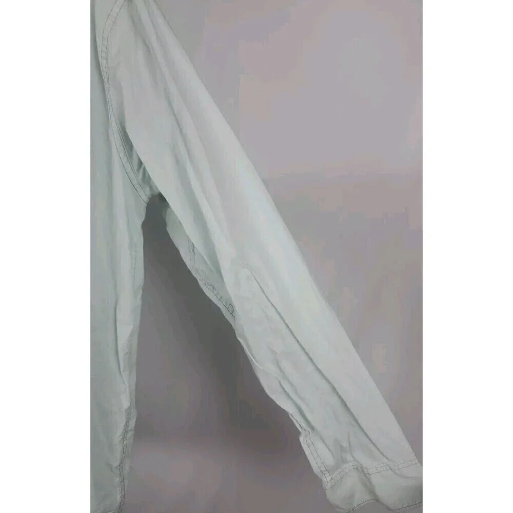 Wrangler Light Green Men's Long Sleeve Shirt Cotton Men XL Cotton - Picture 4 of 10